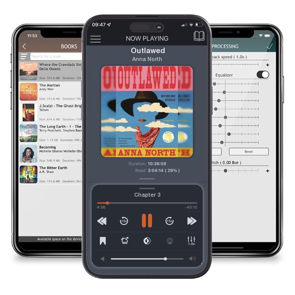 Download fo free audiobook Outlawed by Anna North and listen anywhere on your iOS devices in the ListenBook app.