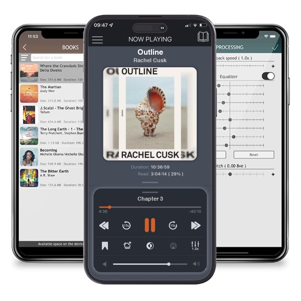 Download fo free audiobook Outline by Rachel Cusk and listen anywhere on your iOS devices in the ListenBook app.