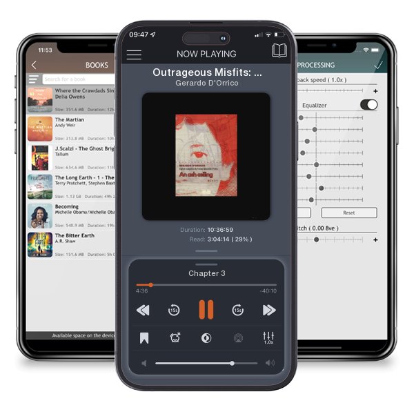Download fo free audiobook Outrageous Misfits: Female Impersonator Craig Russell and His Wife, Lori Russell Eadie by Gerardo D'Orrico and listen anywhere on your iOS devices in the ListenBook app.