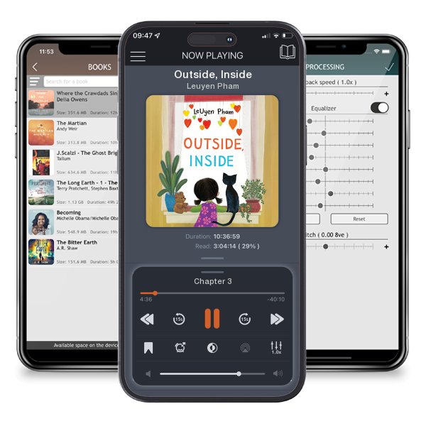 Download fo free audiobook Outside, Inside by Leuyen Pham and listen anywhere on your iOS devices in the ListenBook app.