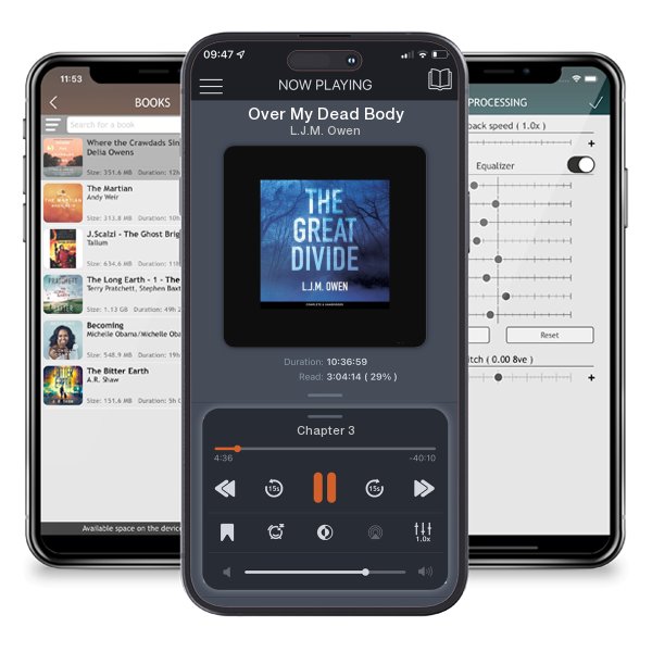 Download fo free audiobook Over My Dead Body by L.J.M. Owen and listen anywhere on your iOS devices in the ListenBook app.