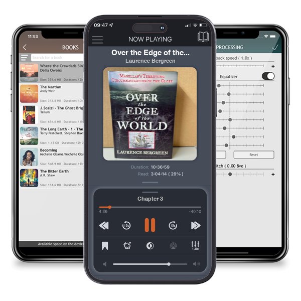 Download fo free audiobook Over the Edge of the World by Laurence Bergreen and listen anywhere on your iOS devices in the ListenBook app.