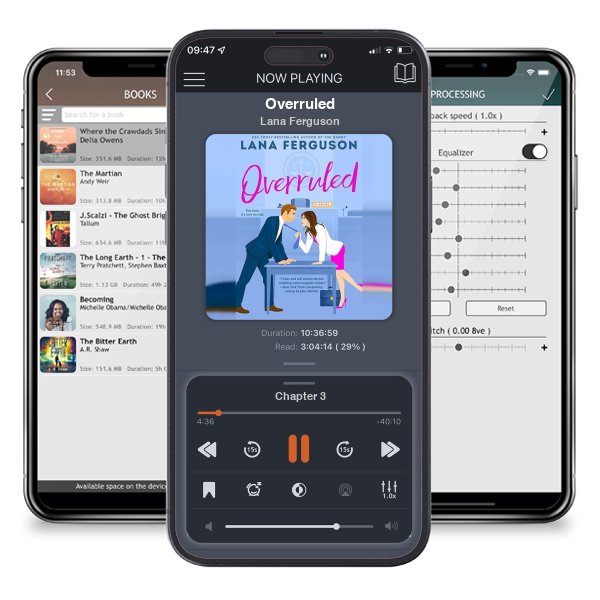 Download fo free audiobook Overruled by Lana Ferguson and listen anywhere on your iOS devices in the ListenBook app.
