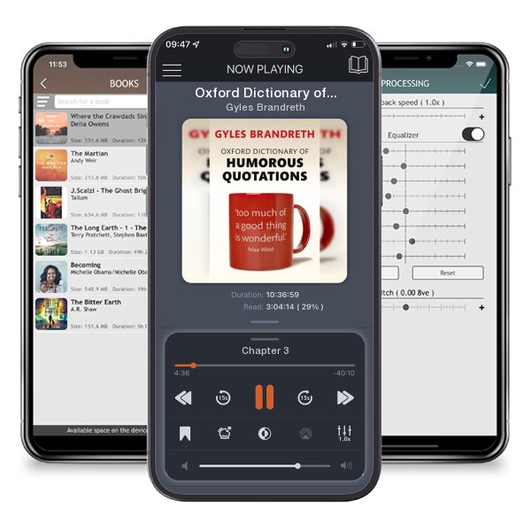 Download fo free audiobook Oxford Dictionary of Humorous Quotations by Gyles Brandreth and listen anywhere on your iOS devices in the ListenBook app.
