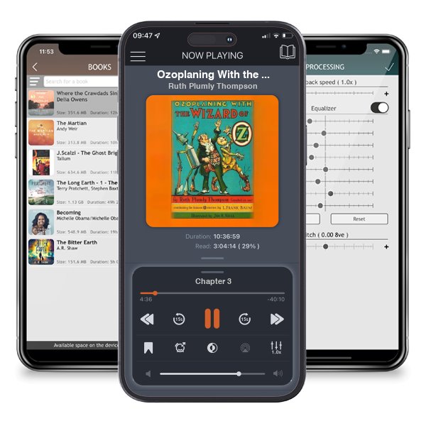 Download fo free audiobook Ozoplaning With the Wizard of Oz (Book 33) by Ruth Plumly Thompson and listen anywhere on your iOS devices in the ListenBook app.