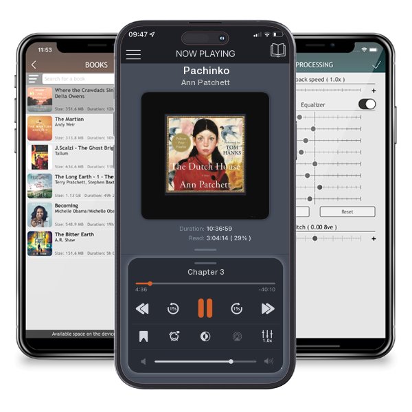 Download fo free audiobook Pachinko by Ann Patchett and listen anywhere on your iOS devices in the ListenBook app.