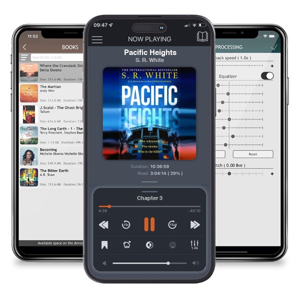 Download fo free audiobook Pacific Heights by S. R. White and listen anywhere on your iOS devices in the ListenBook app.