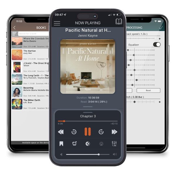 Download fo free audiobook Pacific Natural at Home by Jenni Kayne and listen anywhere on your iOS devices in the ListenBook app.