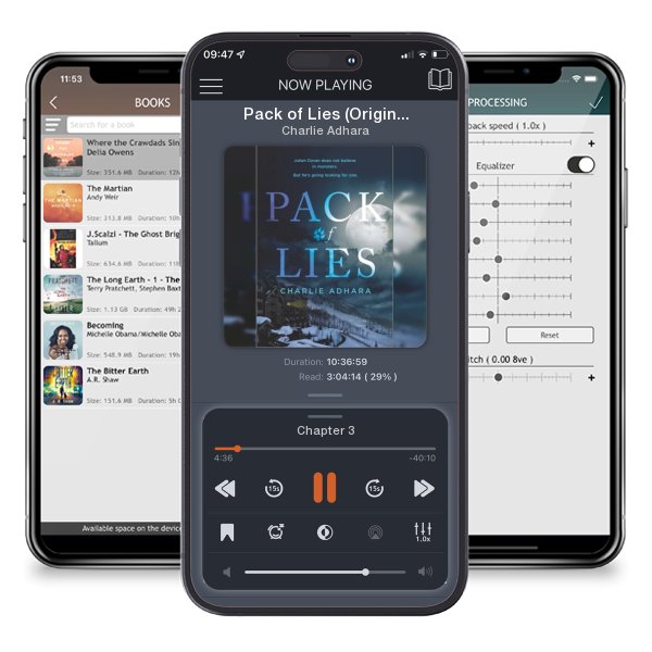 Download fo free audiobook Pack of Lies (Original) by Charlie Adhara and listen anywhere on your iOS devices in the ListenBook app.