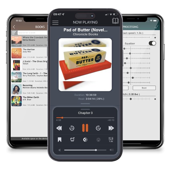 Download fo free audiobook Pad of Butter (Novelty book) by Chronicle Books and listen anywhere on your iOS devices in the ListenBook app.