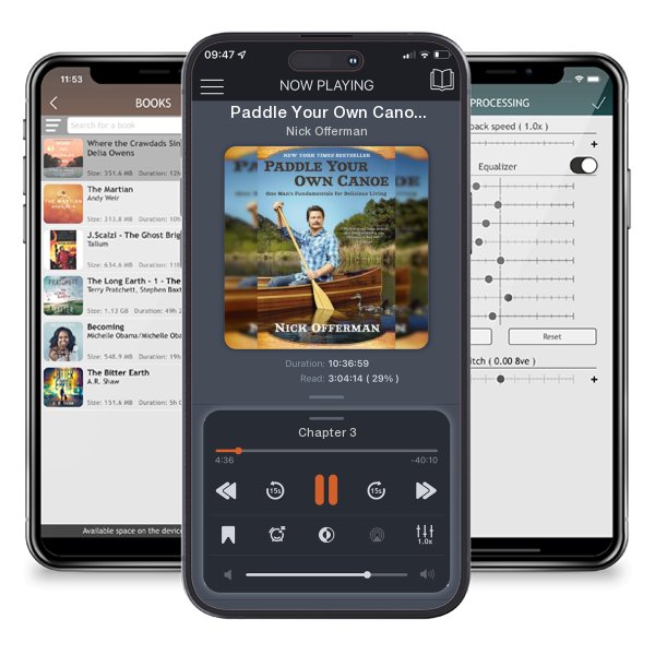 Download fo free audiobook Paddle Your Own Canoe: One Man's Fundamentals for Delicious... by Nick Offerman and listen anywhere on your iOS devices in the ListenBook app.