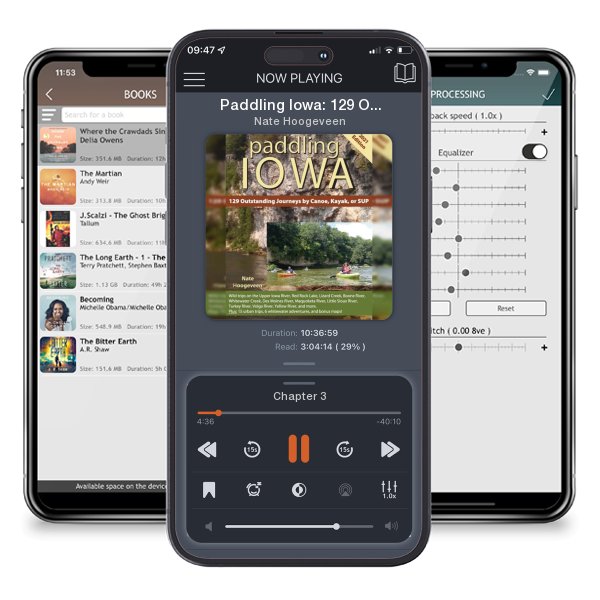 Download fo free audiobook Paddling Iowa: 129 Outstanding Journeys by Canoe, Kayak, or SUP by Nate Hoogeveen and listen anywhere on your iOS devices in the ListenBook app.