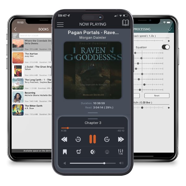 Download fo free audiobook Pagan Portals - Raven Goddess: Going Deeper with the Morrigan by Morgan Daimler and listen anywhere on your iOS devices in the ListenBook app.