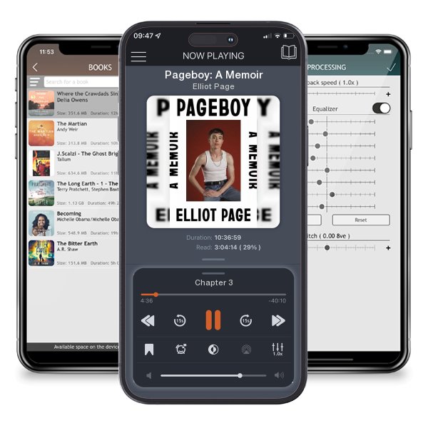 Download fo free audiobook Pageboy: A Memoir by Elliot Page and listen anywhere on your iOS devices in the ListenBook app.