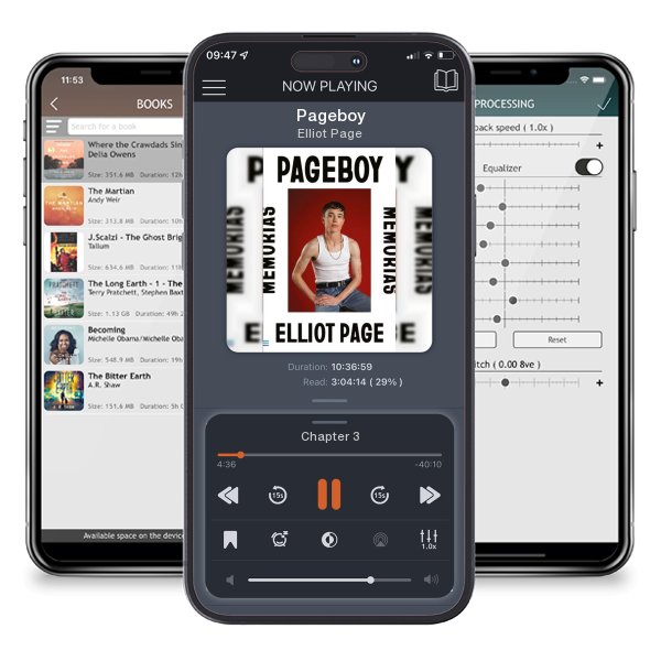 Download fo free audiobook Pageboy by Elliot Page and listen anywhere on your iOS devices in the ListenBook app.