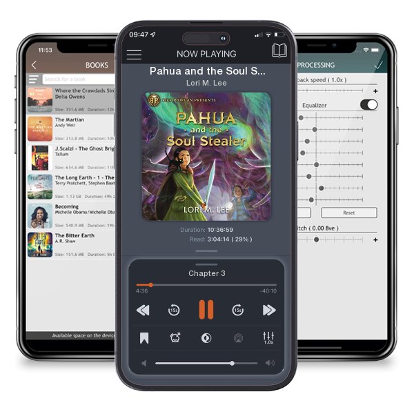Download fo free audiobook Pahua and the Soul Stealer by Lori M. Lee and listen anywhere on your iOS devices in the ListenBook app.