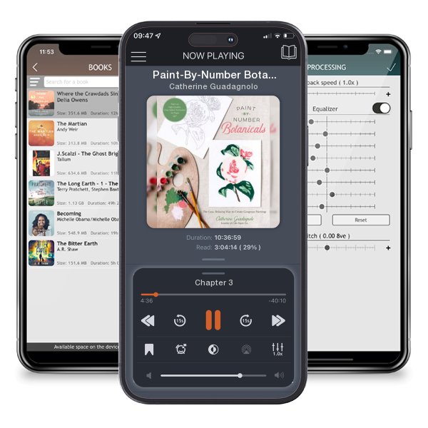 Download fo free audiobook Paint-By-Number Botanicals: The Easy, Relaxing Way to Create... by Catherine Guadagnolo and listen anywhere on your iOS devices in the ListenBook app.
