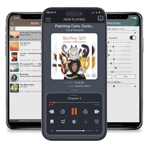 Download fo free audiobook Painting Cats: Curious, Mindful & Free-Spirited Watercolors by Terry Runyan and listen anywhere on your iOS devices in the ListenBook app.