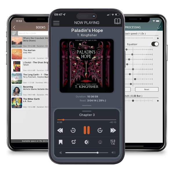 Download fo free audiobook Paladin's Hope by T. Kingfisher and listen anywhere on your iOS devices in the ListenBook app.