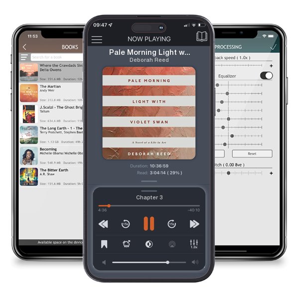 Download fo free audiobook Pale Morning Light with Violet Swan by Deborah Reed and listen anywhere on your iOS devices in the ListenBook app.
