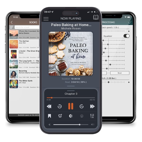 Download fo free audiobook Paleo Baking at Home: The Ultimate Resource for Delicious... by Michele Rosen and listen anywhere on your iOS devices in the ListenBook app.