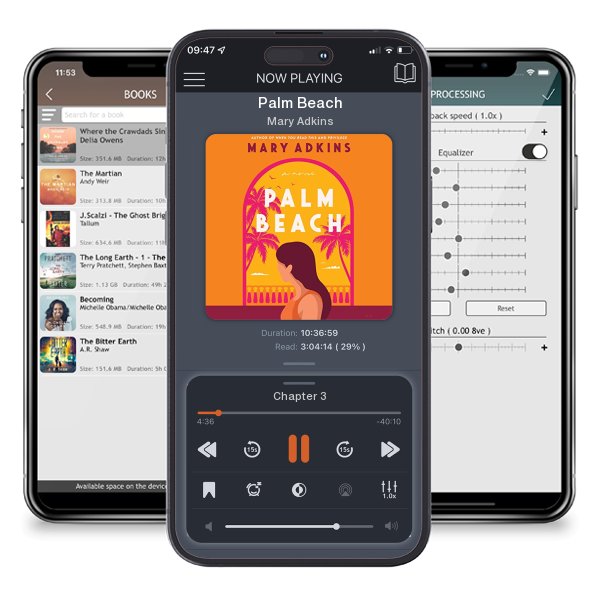 Download fo free audiobook Palm Beach by Mary Adkins and listen anywhere on your iOS devices in the ListenBook app.