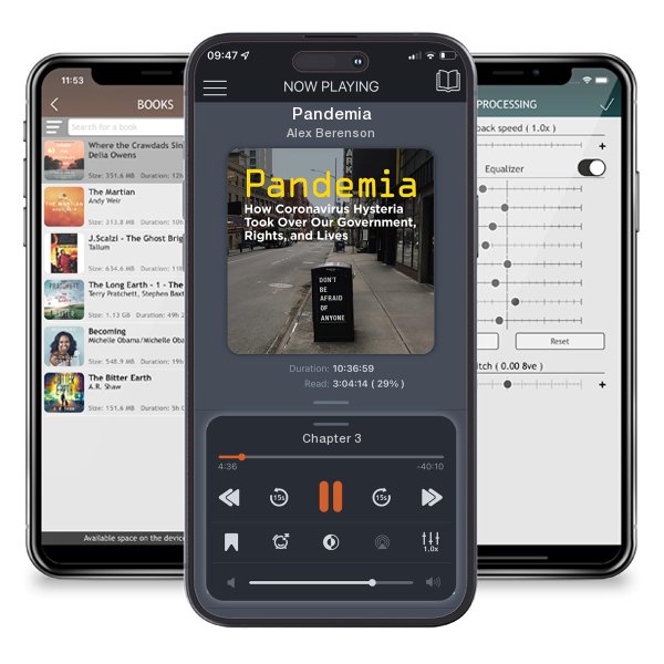 Download fo free audiobook Pandemia by Alex Berenson and listen anywhere on your iOS devices in the ListenBook app.