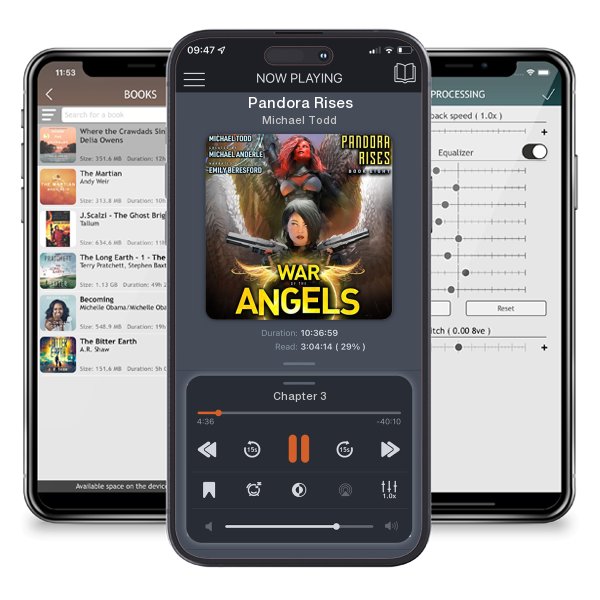 Download fo free audiobook Pandora Rises by Michael Todd and listen anywhere on your iOS devices in the ListenBook app.