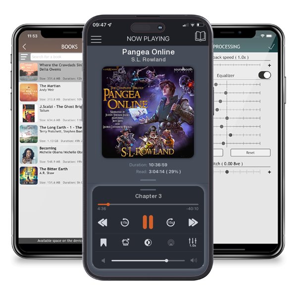 Download fo free audiobook Pangea Online by S.L. Rowland and listen anywhere on your iOS devices in the ListenBook app.