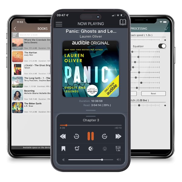 Download fo free audiobook Panic: Ghosts and Legends by Lauren Oliver and listen anywhere on your iOS devices in the ListenBook app.