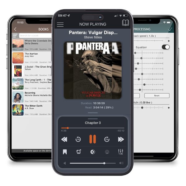 Download fo free audiobook Pantera: Vulgar Display of Power by Steve Niles and listen anywhere on your iOS devices in the ListenBook app.