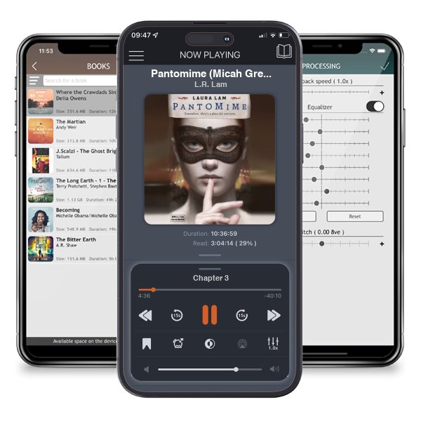 Download fo free audiobook Pantomime (Micah Grey, #1) by L.R. Lam and listen anywhere on your iOS devices in the ListenBook app.