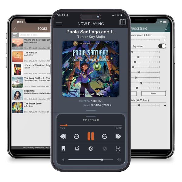 Download fo free audiobook Paola Santiago and the Forest of Nightmares by Tehlor Kay Mejia and listen anywhere on your iOS devices in the ListenBook app.