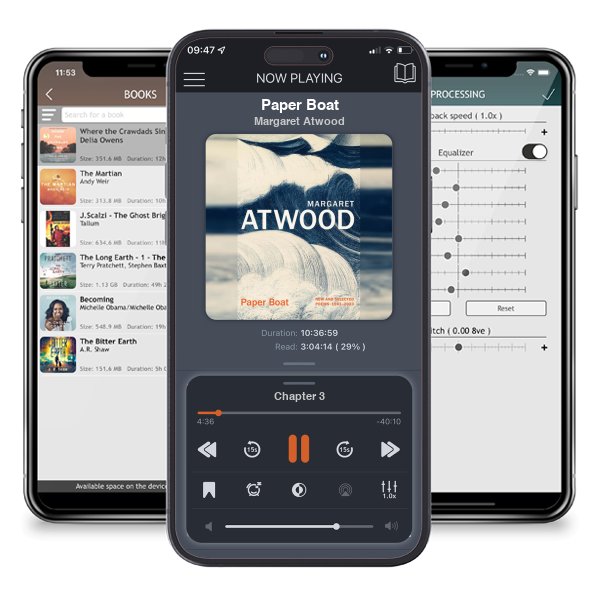 Download fo free audiobook Paper Boat by Margaret Atwood and listen anywhere on your iOS devices in the ListenBook app.