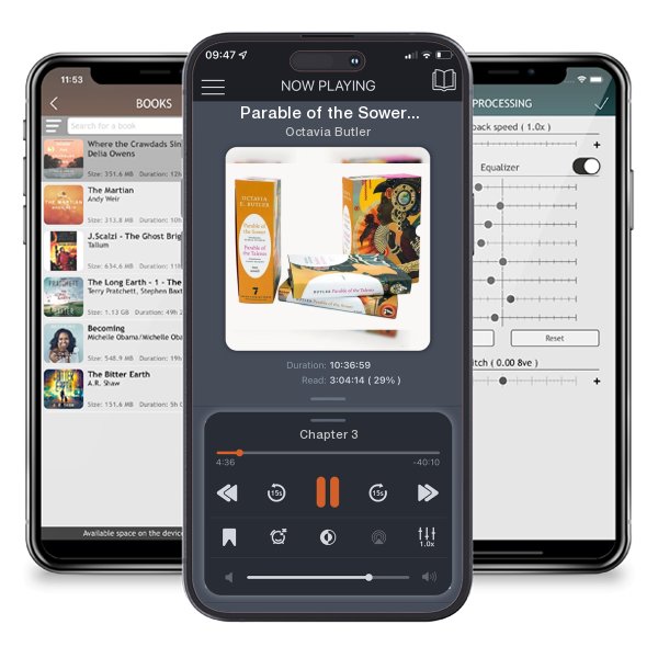 Download fo free audiobook Parable of the Sower & Parable of the Talents Boxed Set by Octavia Butler and listen anywhere on your iOS devices in the ListenBook app.