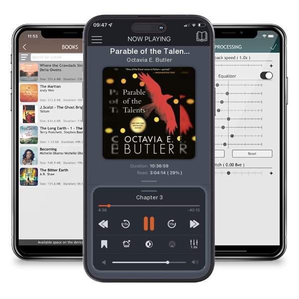 Download fo free audiobook Parable of the Talents by Octavia E. Butler and listen anywhere on your iOS devices in the ListenBook app.