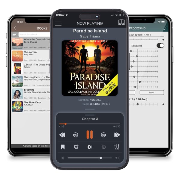 Download fo free audiobook Paradise Island by Gaby Triana and listen anywhere on your iOS devices in the ListenBook app.
