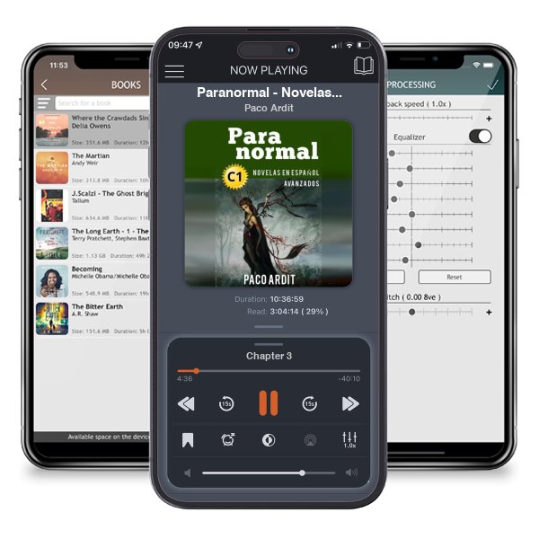 Descargar audiolibro gratis Paranormal - Novelas en español nivel avanzado (C1) by Paco Ardit y escuchar en cualquier lugar en sus dispositivos iOS en la aplicación ListenBook.