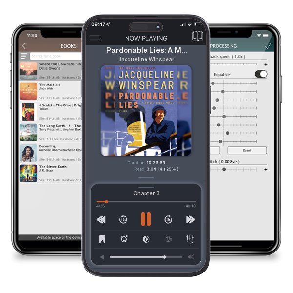 Download fo free audiobook Pardonable Lies: A Maisie Dobbs Novel by Jacqueline Winspear and listen anywhere on your iOS devices in the ListenBook app.