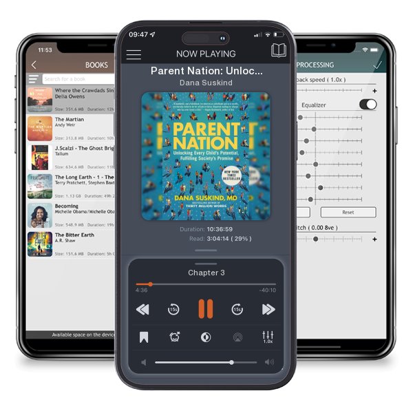 Download fo free audiobook Parent Nation: Unlocking Every Child's Potential, Fulfilling... by Dana Suskind and listen anywhere on your iOS devices in the ListenBook app.