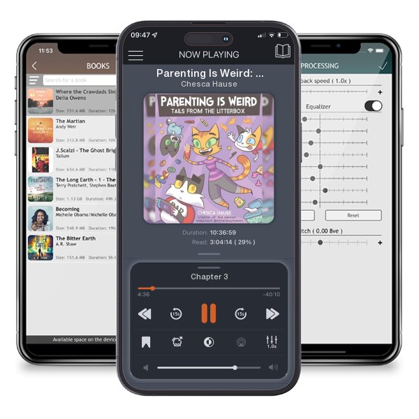Download fo free audiobook Parenting Is Weird: Tails from the Litterbox by Chesca Hause and listen anywhere on your iOS devices in the ListenBook app.