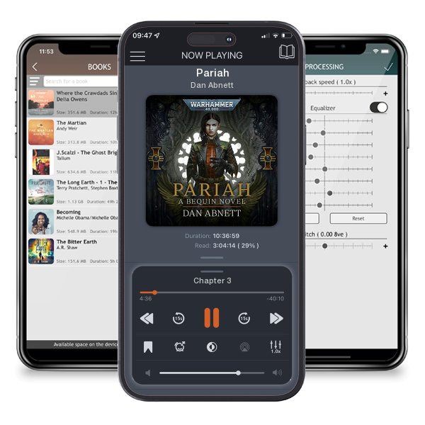 Download fo free audiobook Pariah by Dan Abnett and listen anywhere on your iOS devices in the ListenBook app.