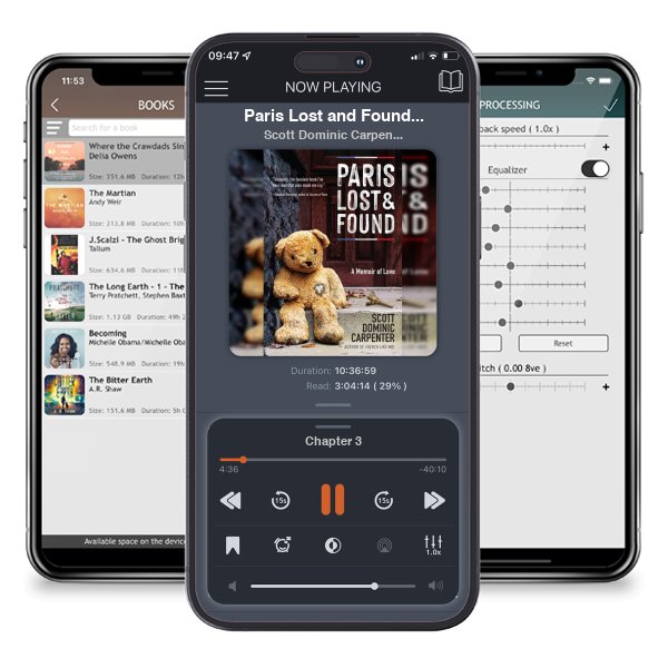 Download fo free audiobook Paris Lost and Found: A Memoir of Love by Scott Dominic Carpenter and listen anywhere on your iOS devices in the ListenBook app.