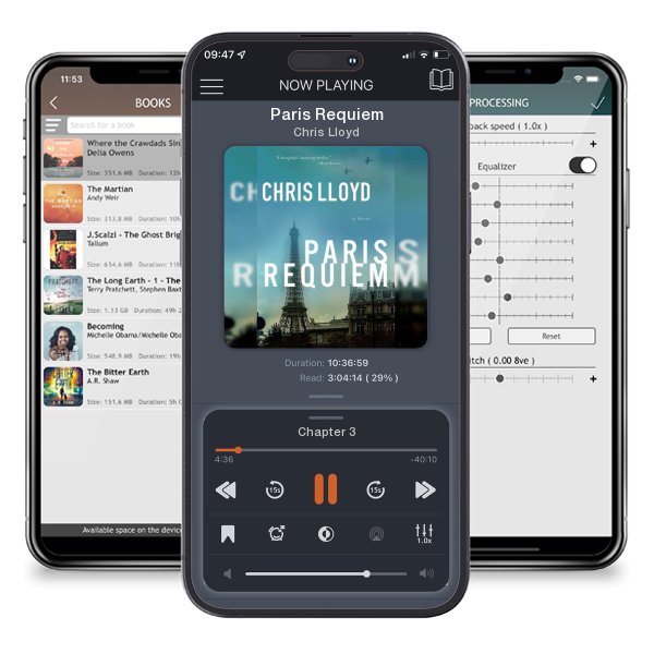 Download fo free audiobook Paris Requiem by Chris Lloyd and listen anywhere on your iOS devices in the ListenBook app.