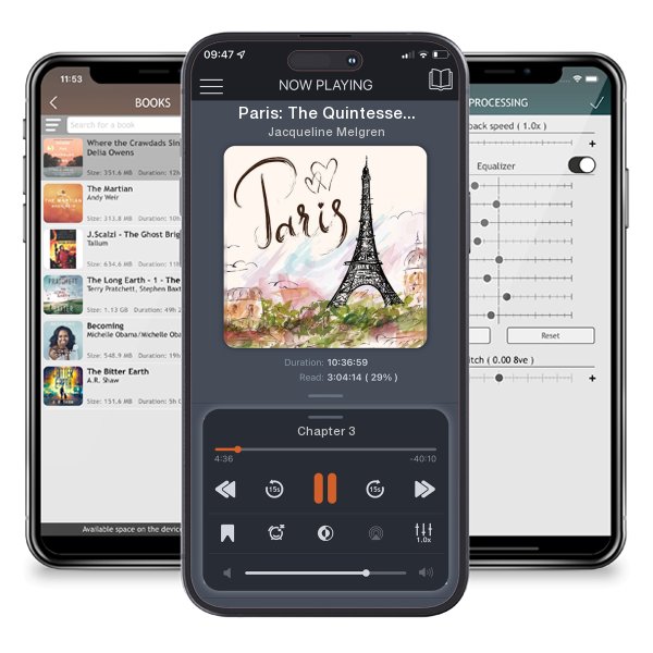 Download fo free audiobook Paris: The Quintessential Coffee Table Book by Jacqueline Melgren and listen anywhere on your iOS devices in the ListenBook app.