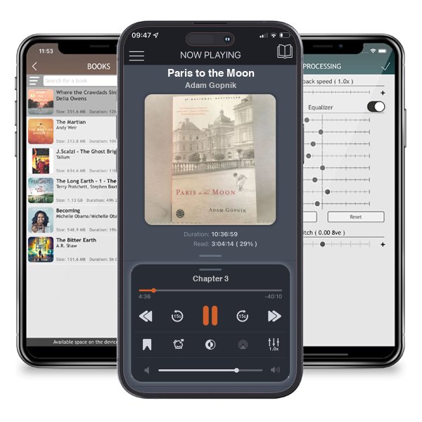 Download fo free audiobook Paris to the Moon by Adam Gopnik and listen anywhere on your iOS devices in the ListenBook app.