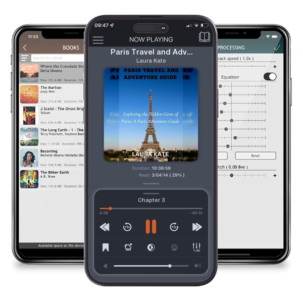 Download fo free audiobook Paris Travel and Adventure Guide: Exploring the Hidden Gems... by Laura Kate and listen anywhere on your iOS devices in the ListenBook app.