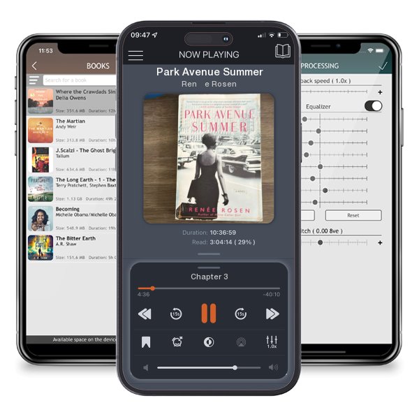 Download fo free audiobook Park Avenue Summer by Renée Rosen and listen anywhere on your iOS devices in the ListenBook app.