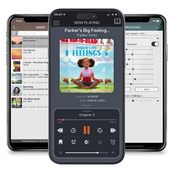 Download fo free audiobook Parker's Big Feelings: Ready-to-Read Level 1 (A Parker Curry Book) by Parker Curry and listen anywhere on your iOS devices in the ListenBook app.