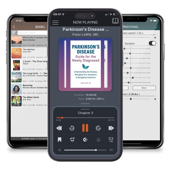 Download fo free audiobook Parkinson's Disease Guide for the Newly Diagnosed: Understanding the Disease, Managing Your Symptoms, and Navigating Treatment by Peter LeWitt, MD and listen anywhere on your iOS devices in the ListenBook app.